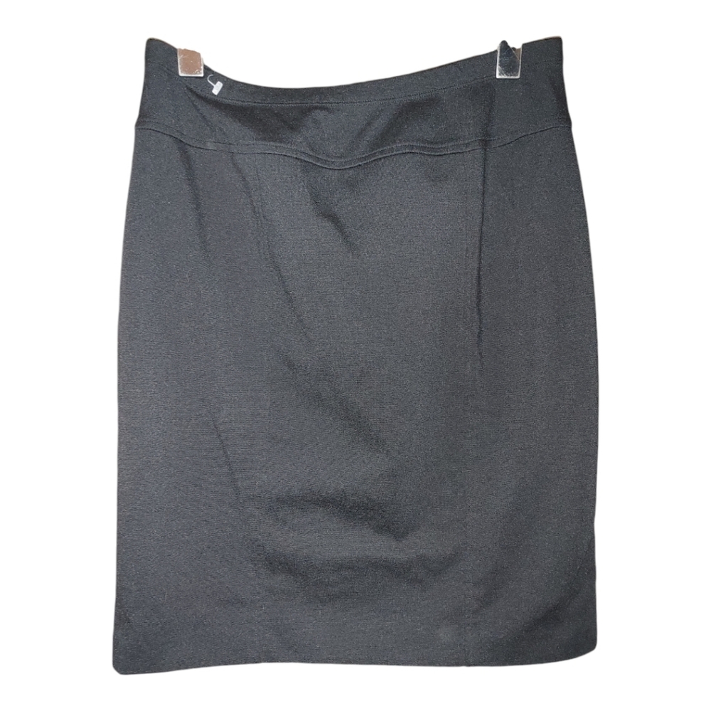 Ellen Tracy black knee-length pencil skirt for work